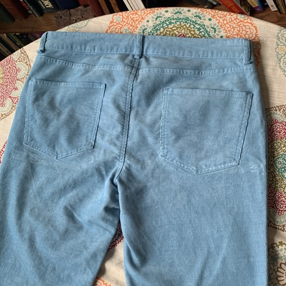 Peter Millar Corduroy Baby Blue Pants 8 EUC - Picture 7 of 9